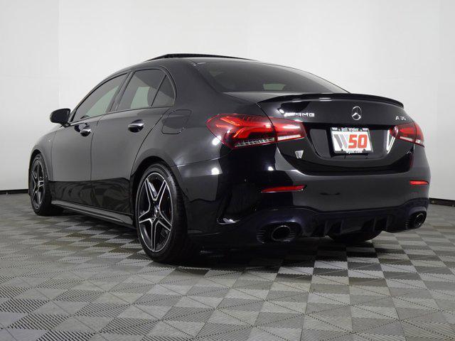 used 2021 Mercedes-Benz AMG A 35 car, priced at $31,291