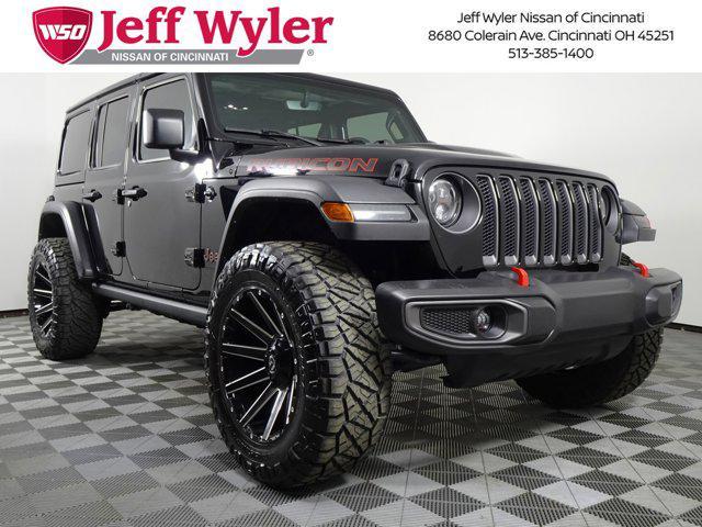 used 2022 Jeep Wrangler Unlimited car, priced at $45,974