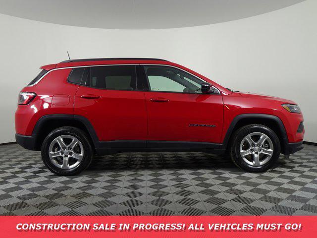 used 2024 Jeep Compass car, priced at $25,403