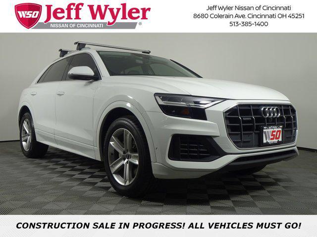 used 2021 Audi Q8 car, priced at $39,975