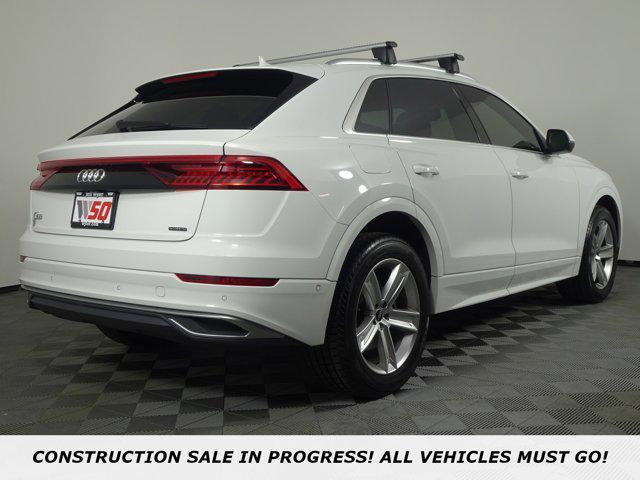 used 2021 Audi Q8 car, priced at $39,975