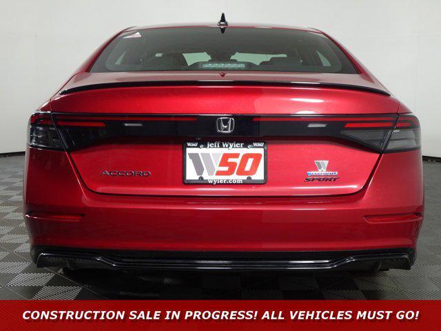 used 2023 Honda Accord Hybrid car, priced at $29,000