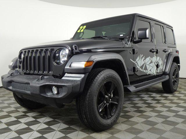 used 2022 Jeep Wrangler Unlimited car, priced at $29,995