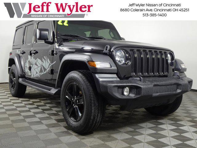 used 2022 Jeep Wrangler Unlimited car, priced at $30,869