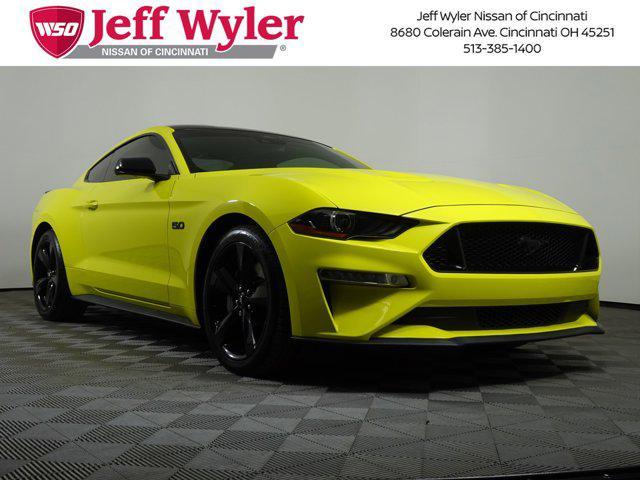 used 2021 Ford Mustang car, priced at $31,892