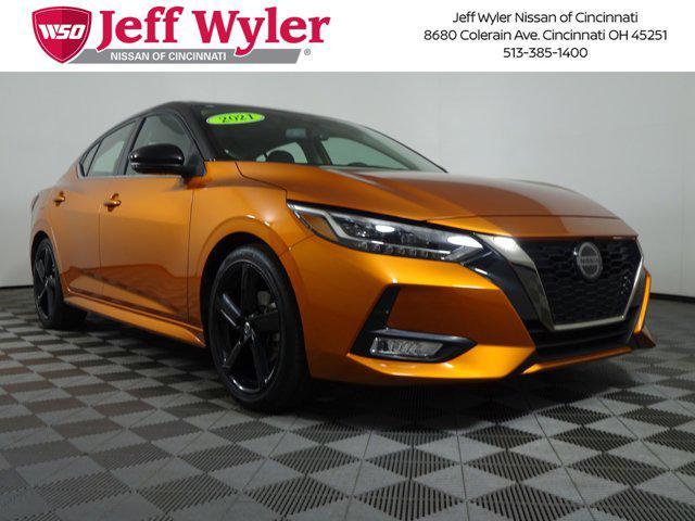 used 2021 Nissan Sentra car, priced at $20,848