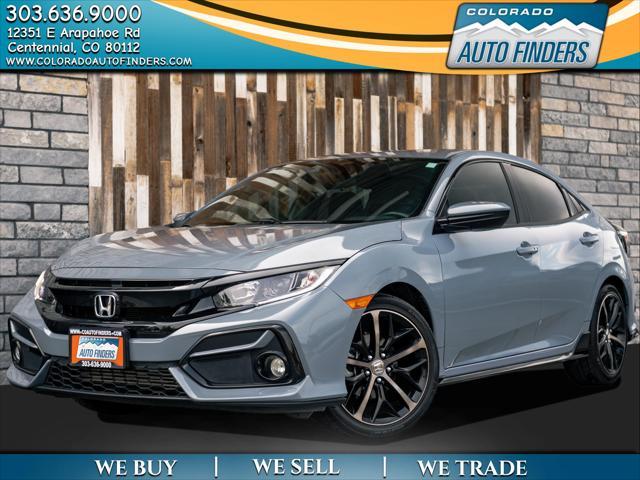 used 2021 Honda Civic car, priced at $23,998