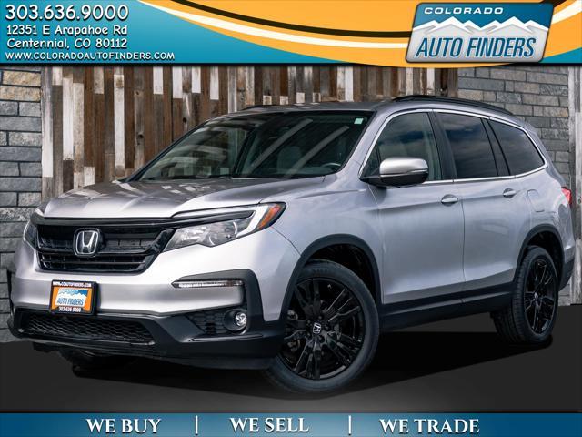 used 2021 Honda Pilot car, priced at $29,998