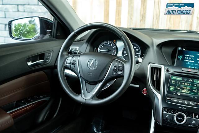 used 2015 Acura TLX car, priced at $17,988