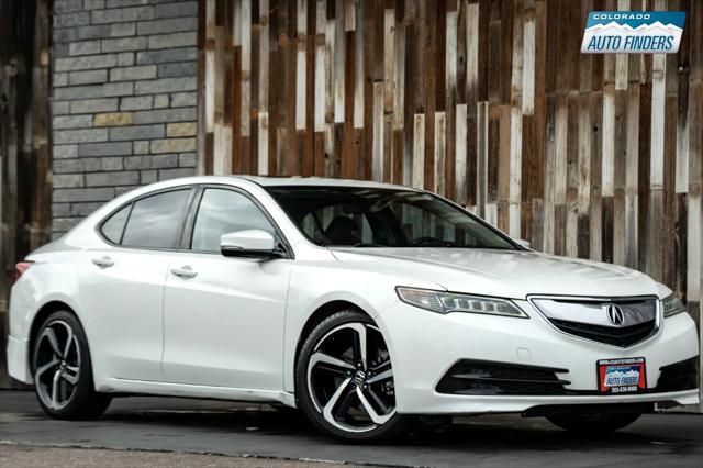 used 2015 Acura TLX car, priced at $17,988