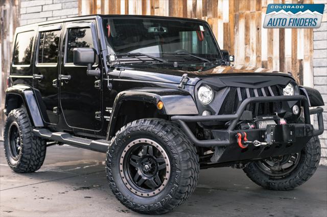 used 2017 Jeep Wrangler Unlimited car, priced at $28,948