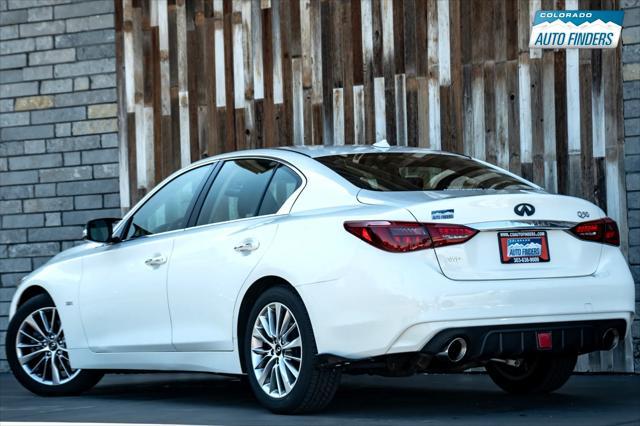 used 2018 INFINITI Q50 car, priced at $22,988