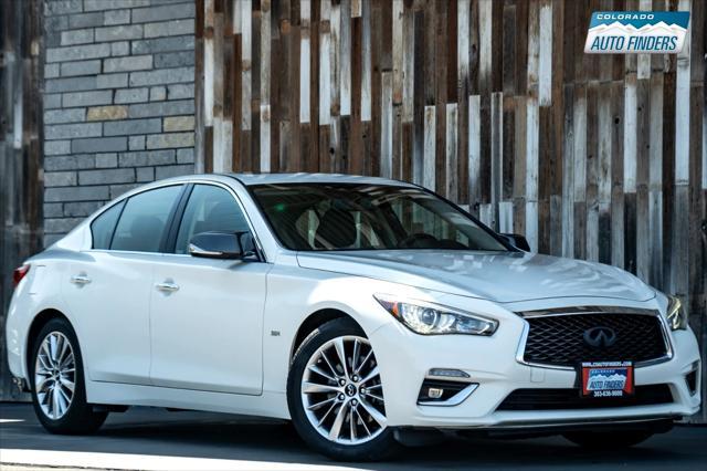 used 2018 INFINITI Q50 car, priced at $22,988