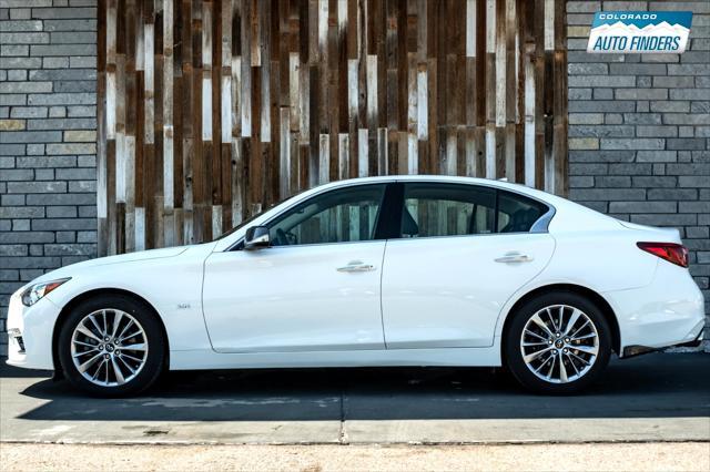 used 2018 INFINITI Q50 car, priced at $22,988