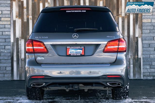 used 2017 Mercedes-Benz GLS 550 car, priced at $26,998