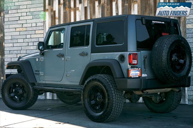 used 2015 Jeep Wrangler Unlimited car, priced at $20,900