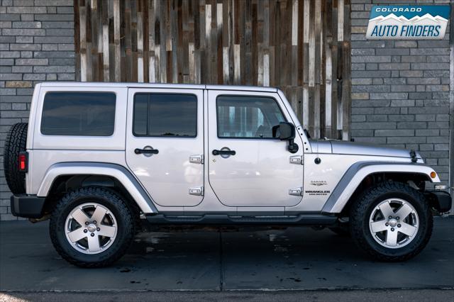 used 2012 Jeep Wrangler Unlimited car, priced at $16,498