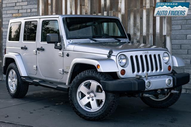 used 2012 Jeep Wrangler Unlimited car, priced at $16,498