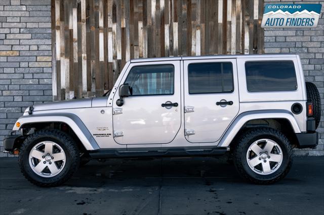 used 2012 Jeep Wrangler Unlimited car, priced at $16,498