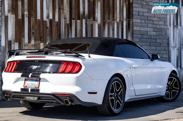 used 2020 Ford Mustang car, priced at $20,990