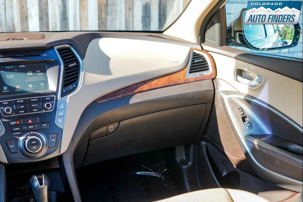 used 2017 Hyundai Santa Fe car, priced at $12,998