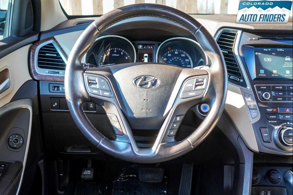used 2017 Hyundai Santa Fe car, priced at $12,998