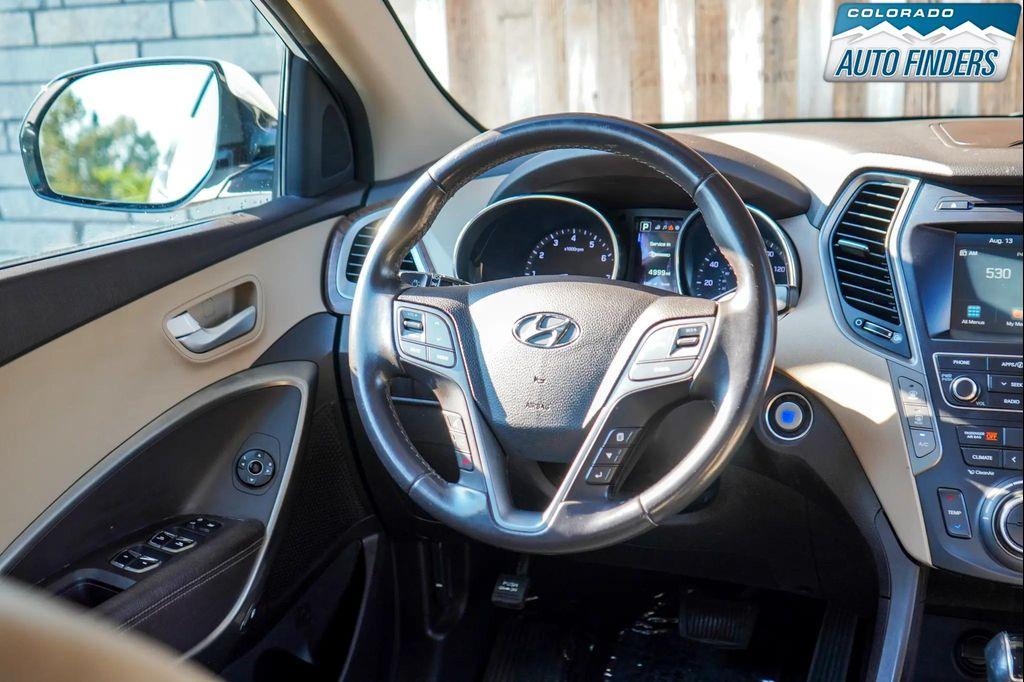 used 2017 Hyundai Santa Fe car, priced at $12,998