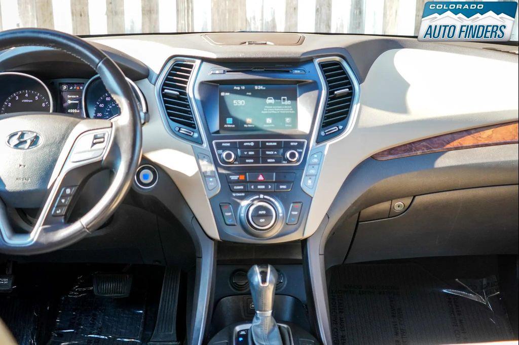 used 2017 Hyundai Santa Fe car, priced at $12,998
