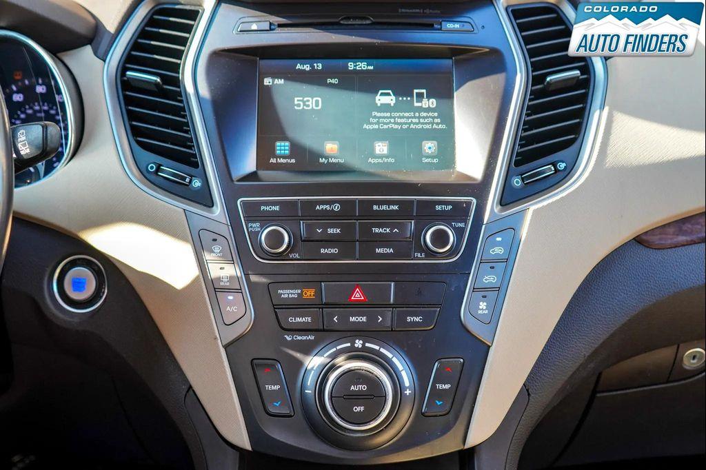 used 2017 Hyundai Santa Fe car, priced at $12,998