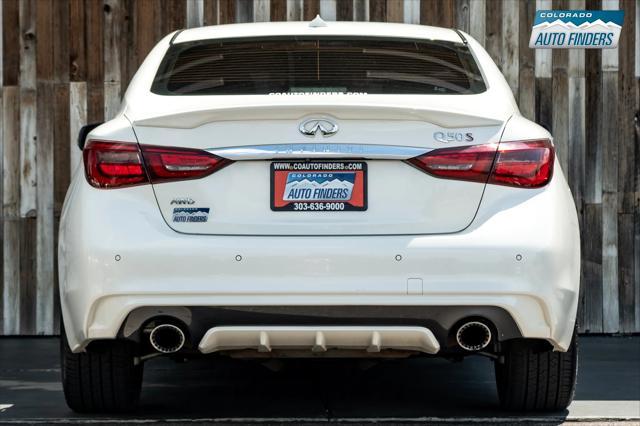 used 2018 INFINITI Q50 car, priced at $26,998
