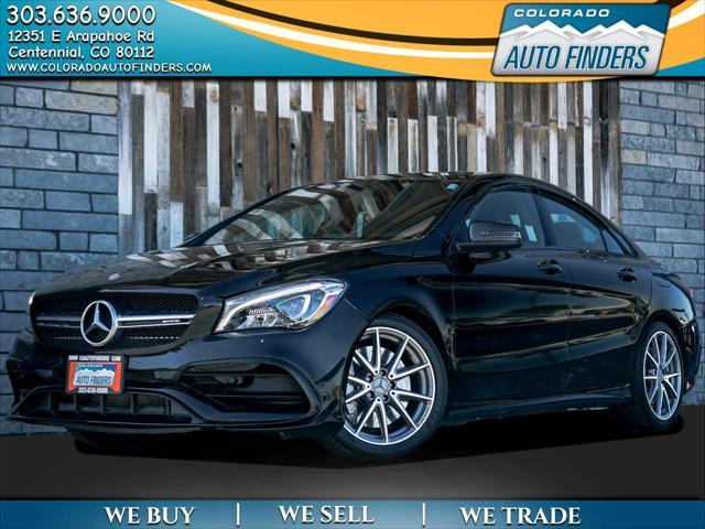 used 2017 Mercedes-Benz AMG CLA 45 car, priced at $29,998