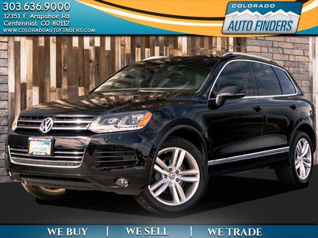 used 2013 Volkswagen Touareg car, priced at $15,498