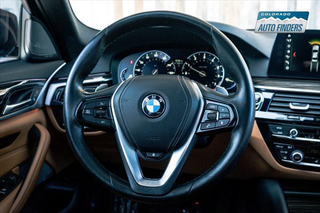 used 2017 BMW 530 car, priced at $17,988