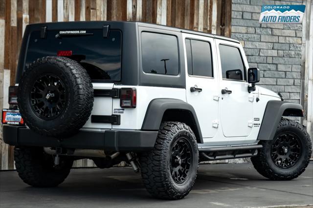 used 2015 Jeep Wrangler Unlimited car, priced at $16,990