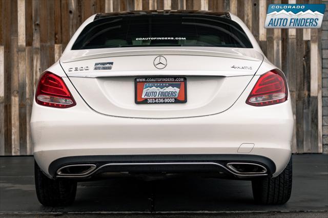 used 2016 Mercedes-Benz C-Class car, priced at $17,498