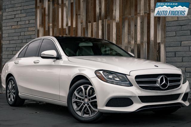 used 2016 Mercedes-Benz C-Class car, priced at $17,498