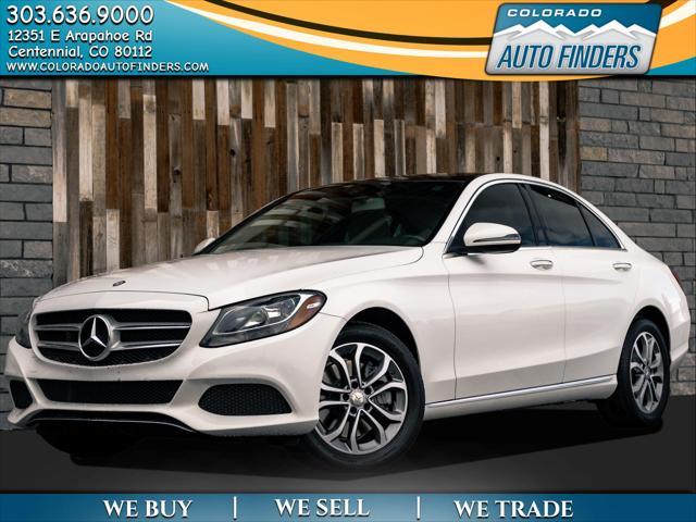 used 2016 Mercedes-Benz C-Class car, priced at $17,498