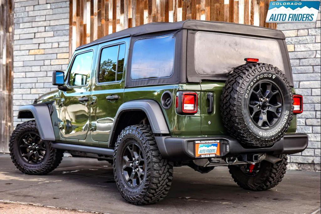 used 2021 Jeep Wrangler Unlimited car, priced at $24,998