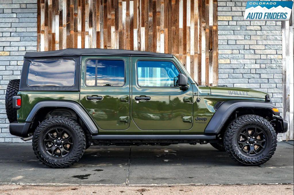 used 2021 Jeep Wrangler Unlimited car, priced at $24,998