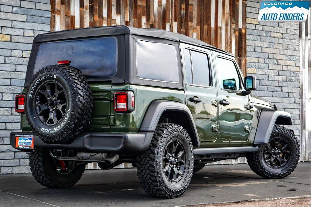 used 2021 Jeep Wrangler Unlimited car, priced at $24,998