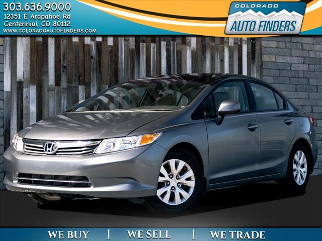 used 2012 Honda Civic car, priced at $9,500