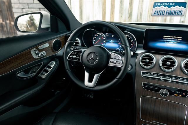 used 2019 Mercedes-Benz C-Class car, priced at $26,990