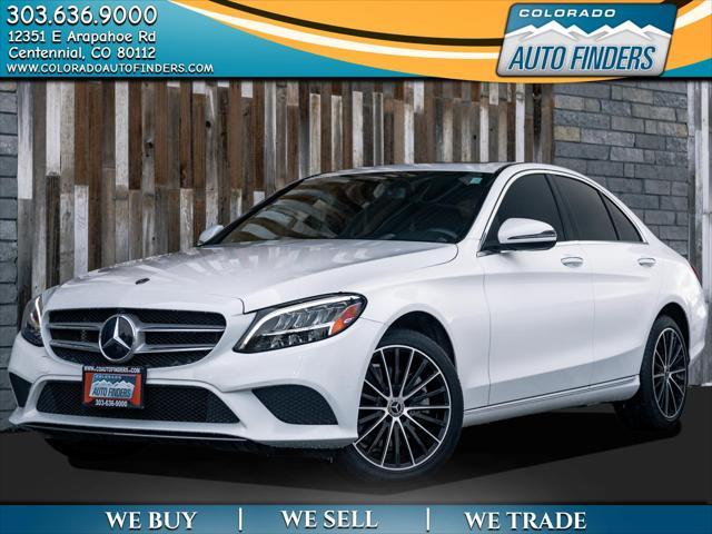 used 2019 Mercedes-Benz C-Class car, priced at $26,990