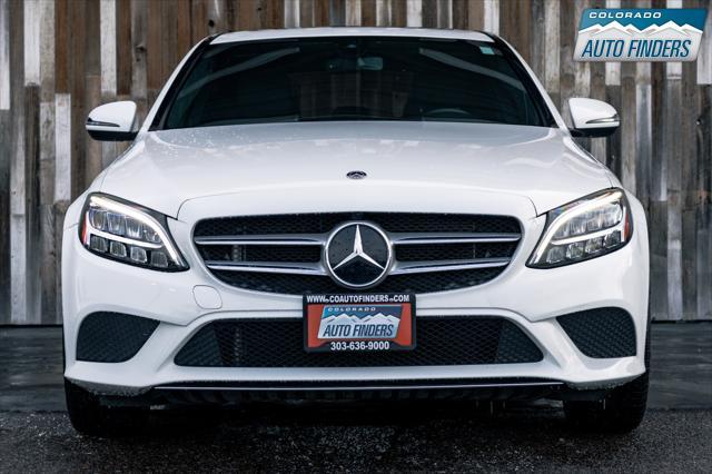 used 2019 Mercedes-Benz C-Class car, priced at $26,990