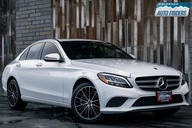 used 2019 Mercedes-Benz C-Class car, priced at $26,990