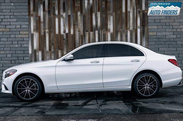 used 2019 Mercedes-Benz C-Class car, priced at $26,990