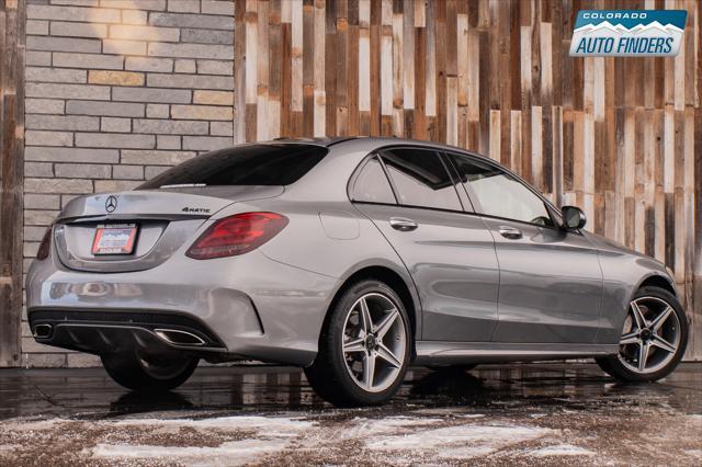 used 2015 Mercedes-Benz C-Class car, priced at $20,998