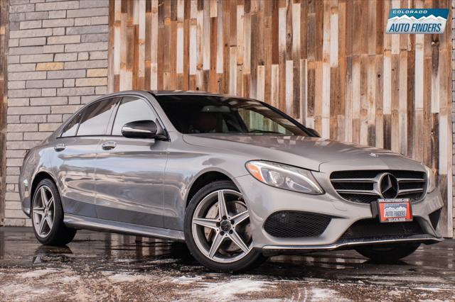 used 2015 Mercedes-Benz C-Class car, priced at $20,998