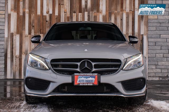 used 2015 Mercedes-Benz C-Class car, priced at $20,998