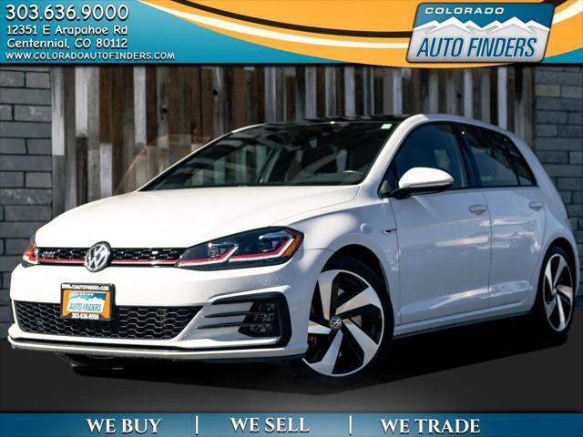used 2018 Volkswagen Golf GTI car, priced at $24,998